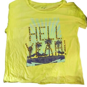 Juicy Couture Studded "Hell Yeah Juicy" Short Sleeve Tee Tshirt